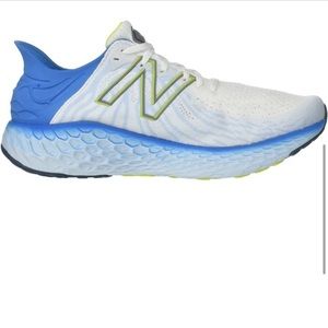 New Balance Men's Fresh Foam 1080 V11 Running Shoe White Helium Blue Size 7W NWT